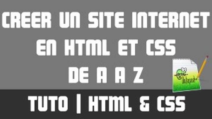 TUTO HTML  HTML & CSS  Créer un site internet de A à Z  PrimFX.com